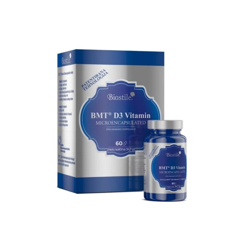 BMT® D3 Vitamin MICROENCAPSULATED, 60 kapsul