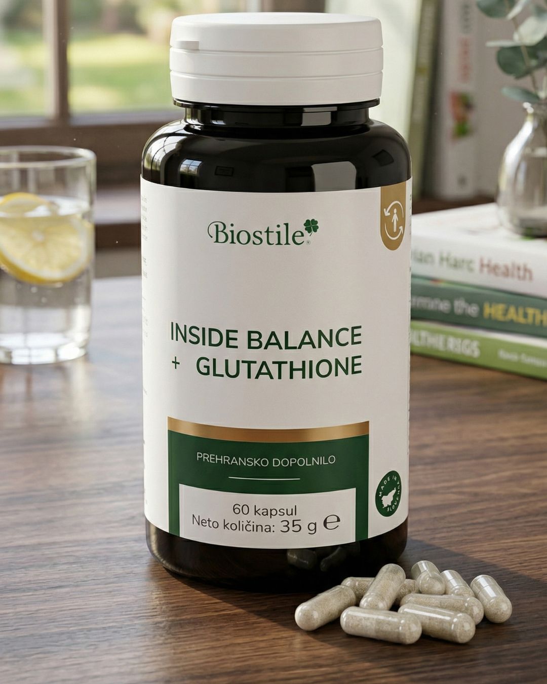 Inside Balance + Glutathione, 60 kapsul